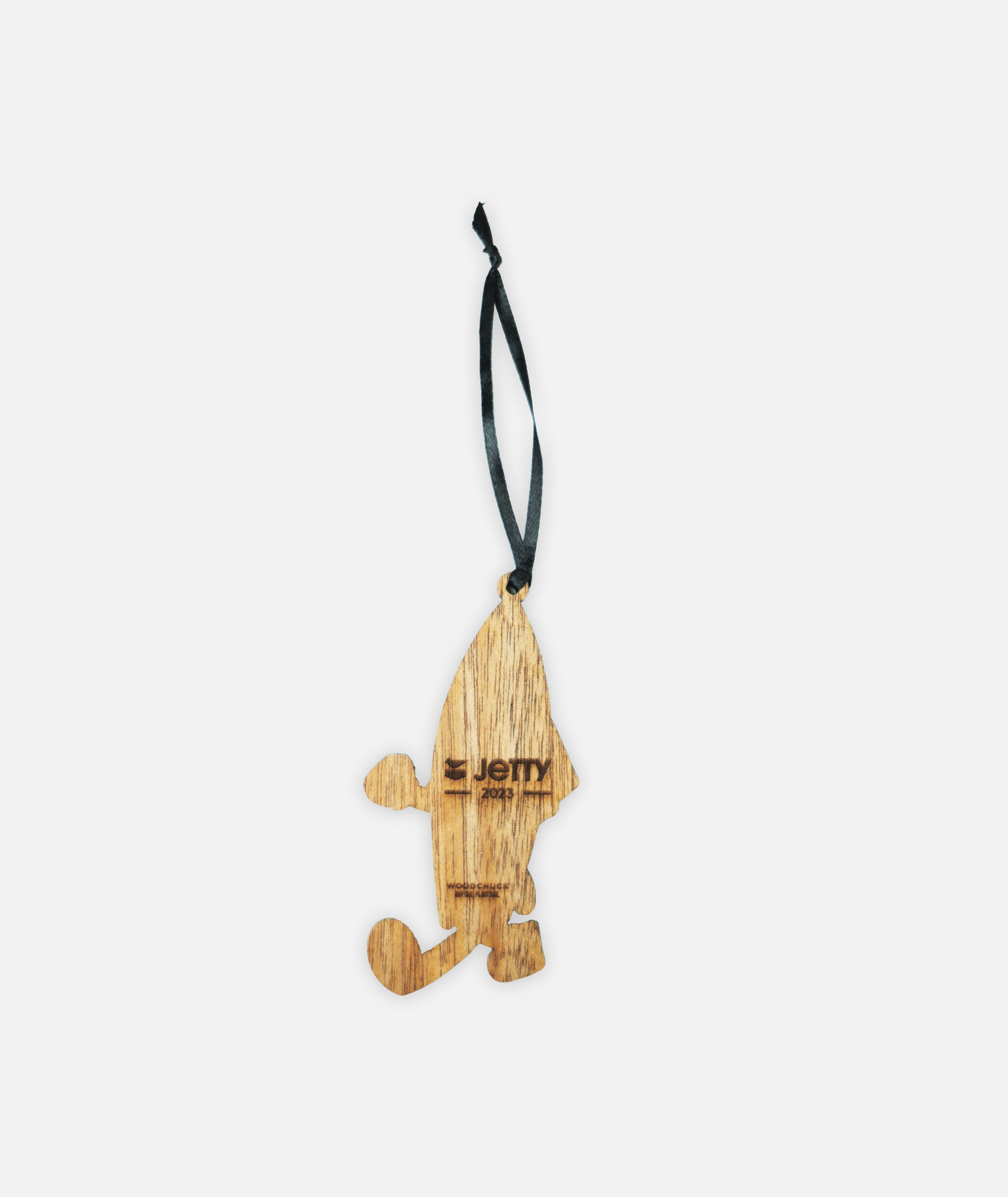 Surf Club Wooden Ornament - Brown - Image 3