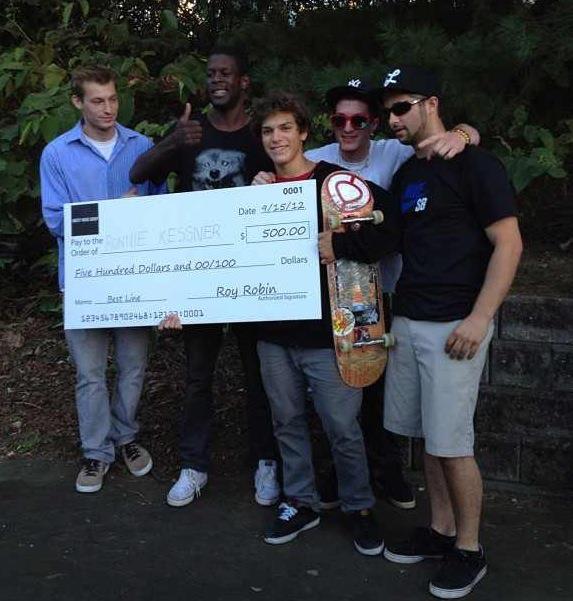 Ronnie Kessner - 1st Place Back 2 School Skate Jam