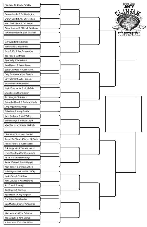 Clam Jam 2013 Bracket-Blog