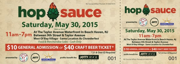 Hop Sauce Flyer 4x6