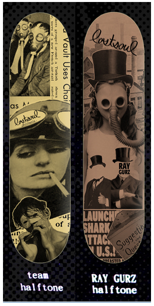 Lost Soul Skateboard designs by Alex Duke