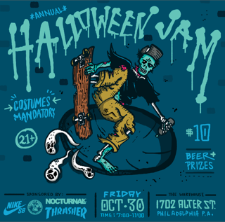 Philadelphia-Lager-Halloween-Flyer