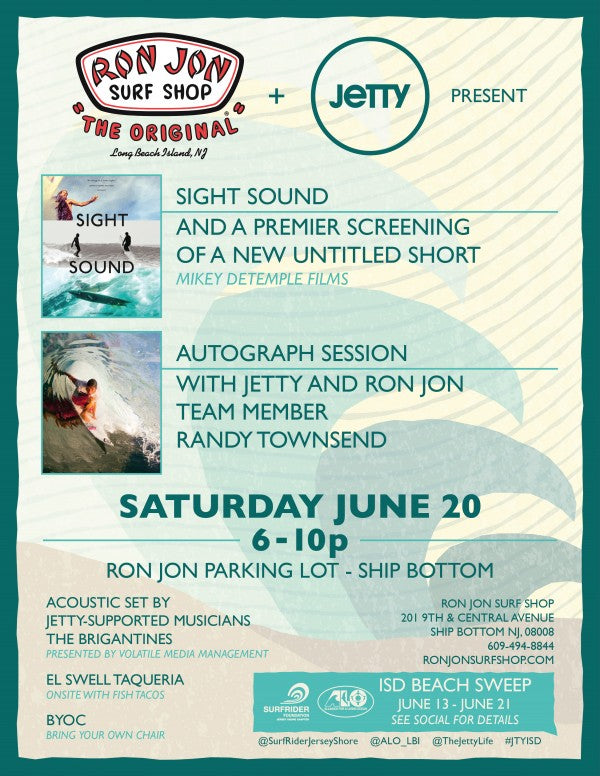 Ron Jon Surf Movie 8.5x11 Main Flyer