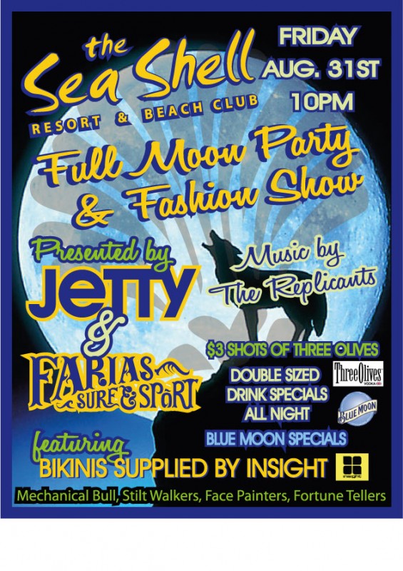 Seashell Full Moon Party & Fashion Show