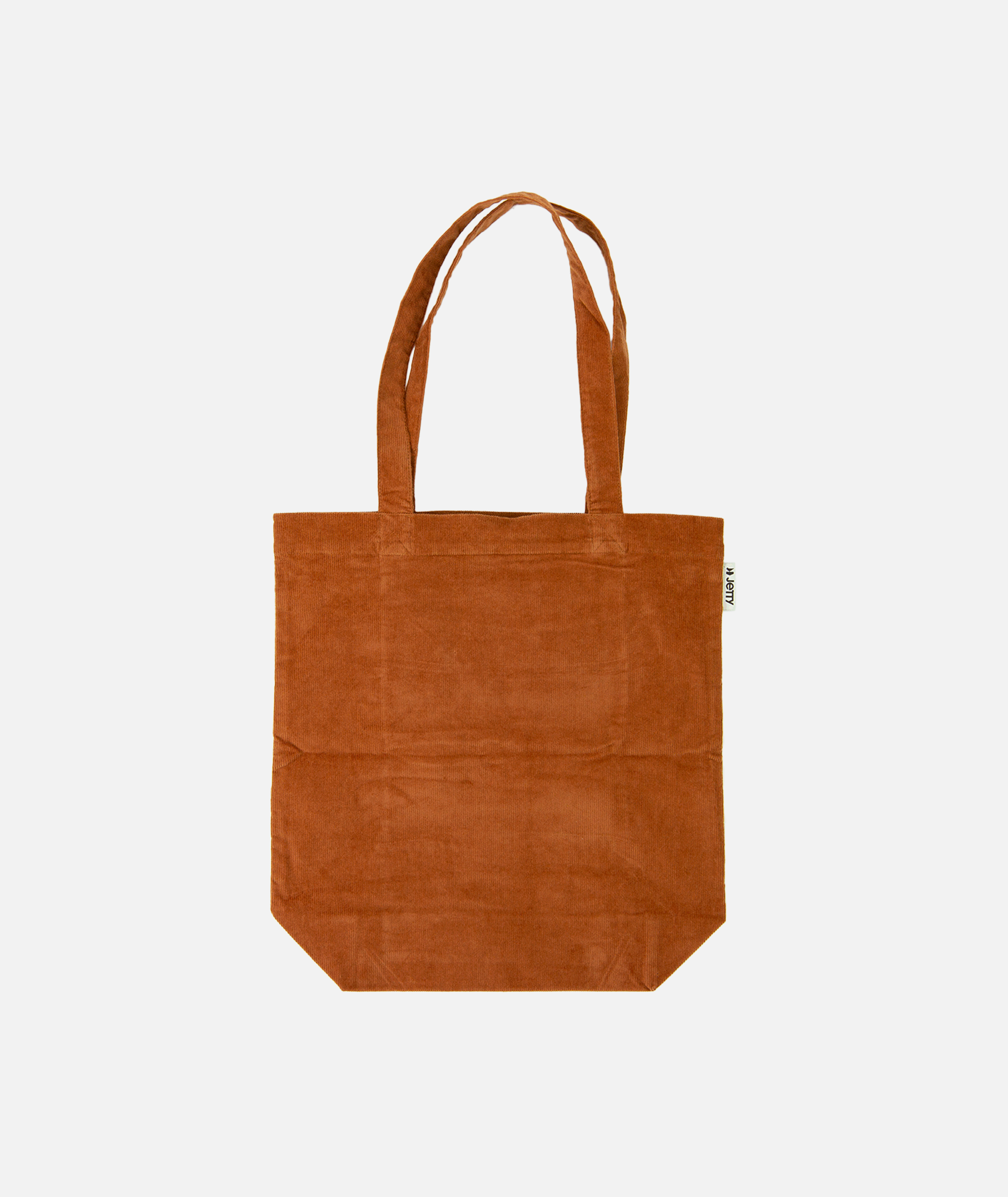 Corduroy Simple Tote - Rust - Image 4
