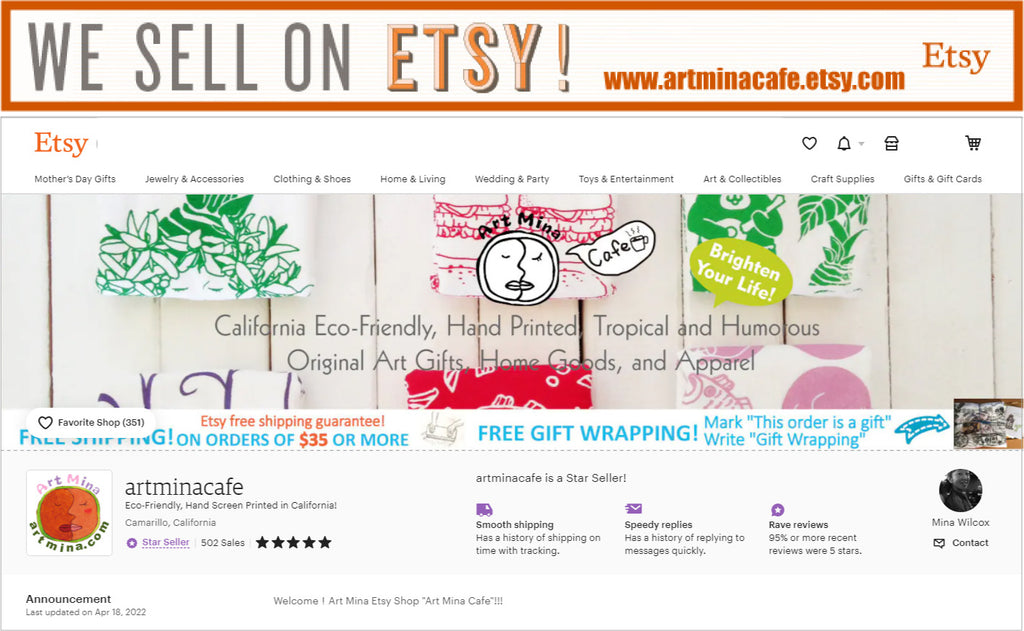 Art Mina Etsy Shop