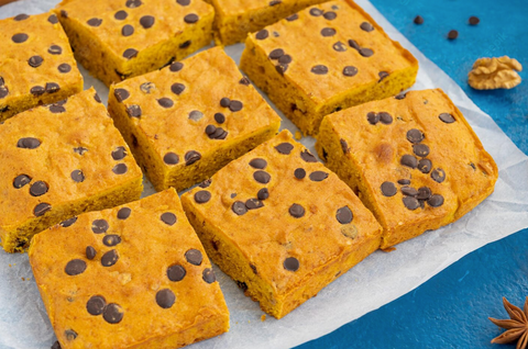 Pumpkin Blondies