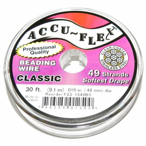 49 cable accu-flex beading wire 
