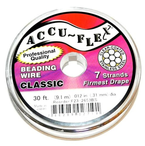7 cable accu-flex beading wire