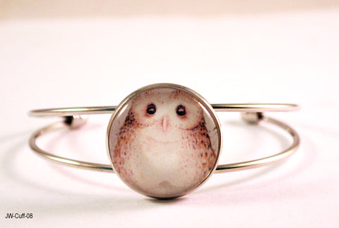 owl cuff bracelet
