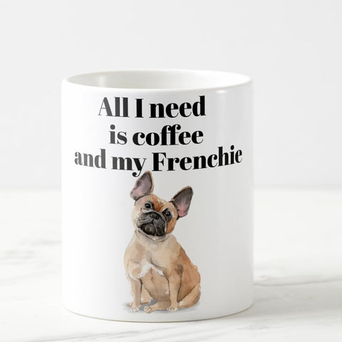 French Bulldog Frenchie Coffee Mug for Women
