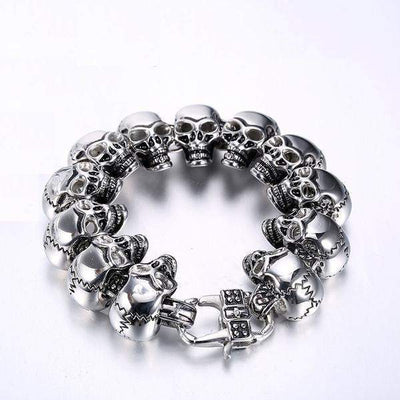 big skull bracelet