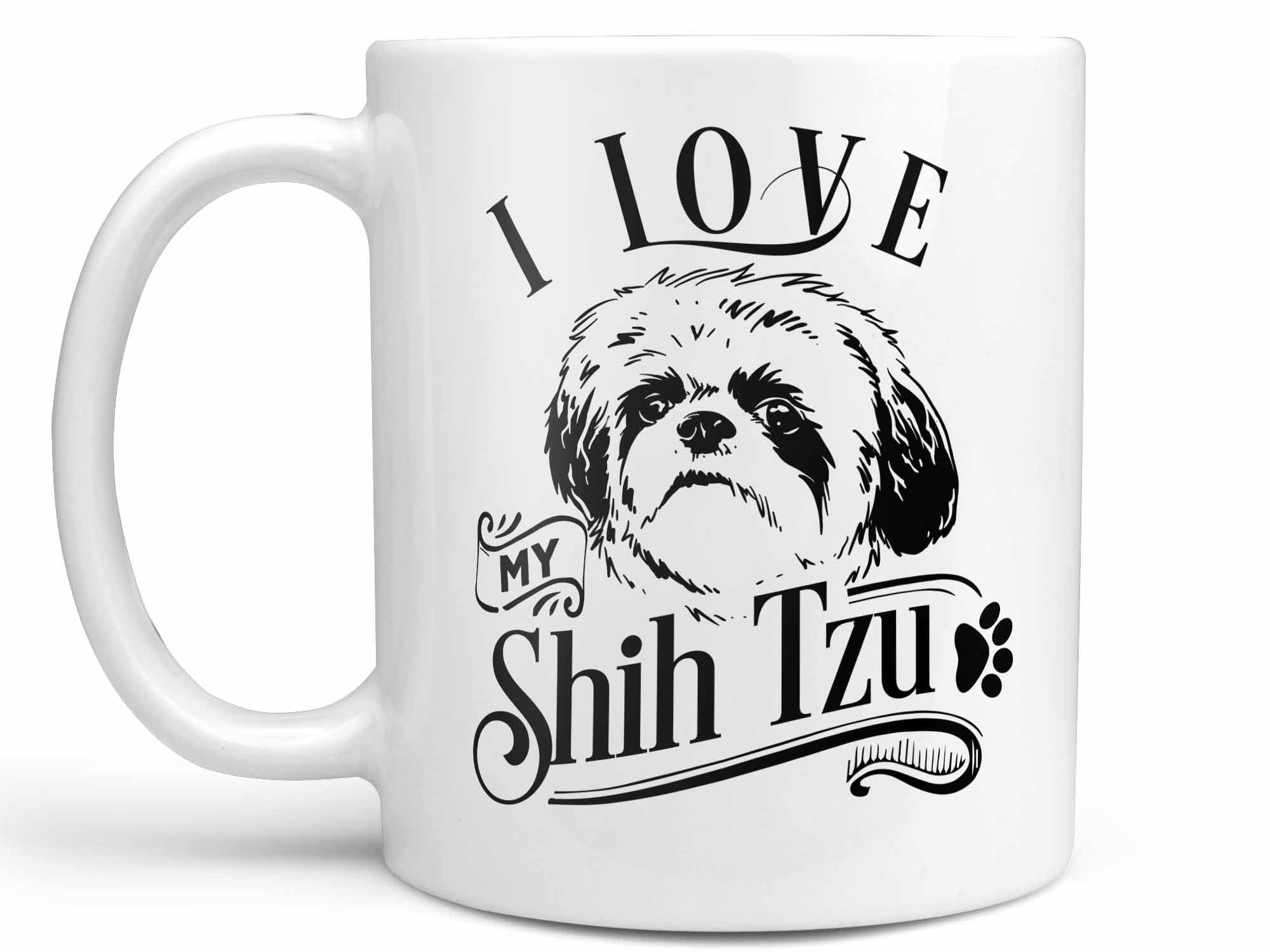 shih tzu coffee mugs