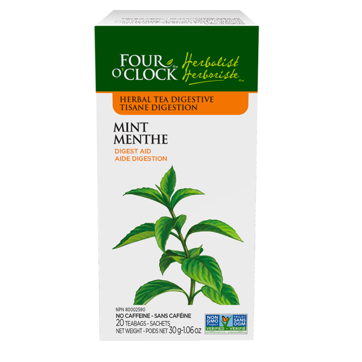 Méga Slim thé vert minceur, 20 unités, saveur naturelle de citron – Four  O'Clock Herboriste : Tisane,thé et infusion