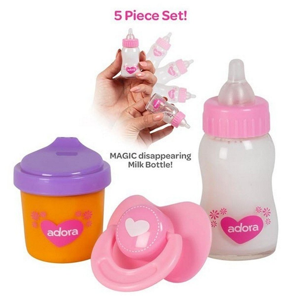 toy baby bottle with magic disappearing milk