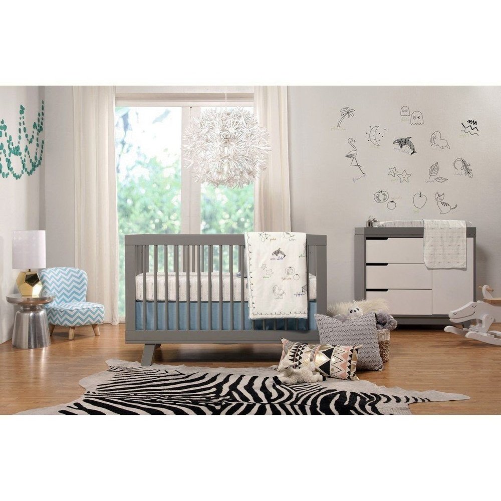 Babyletto Hudson Crib Grey