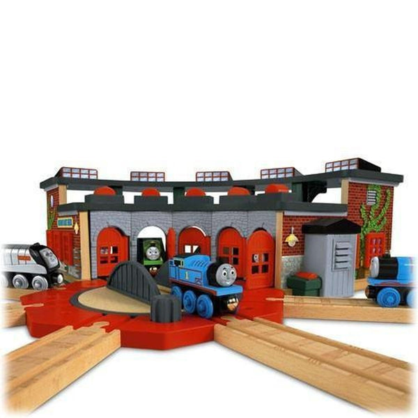 thomas and friends deluxe roundhouse
