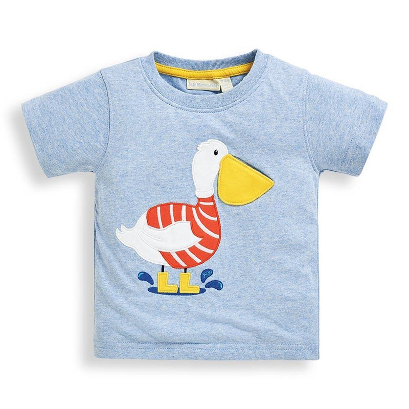 JoJo Maman Bebe Pelican T-Shirt - Babysupermarket