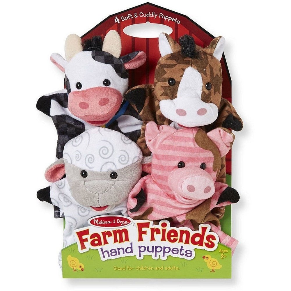 melissa & doug farm friends hand puppets