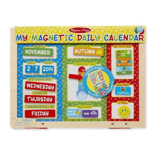 Melissa Doug My Daily Calendar Babysupermarket