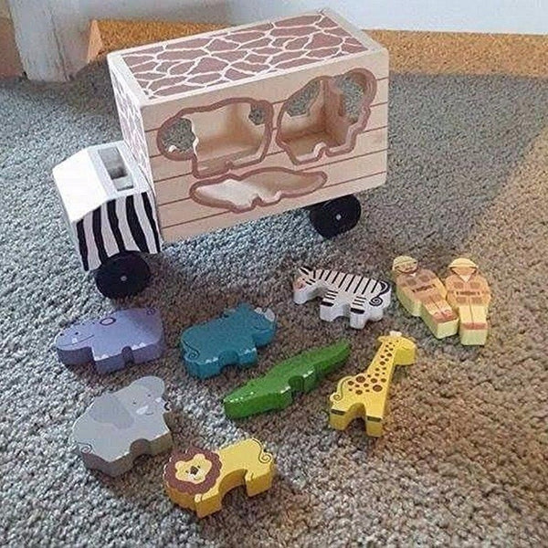 melissa and doug animal truck