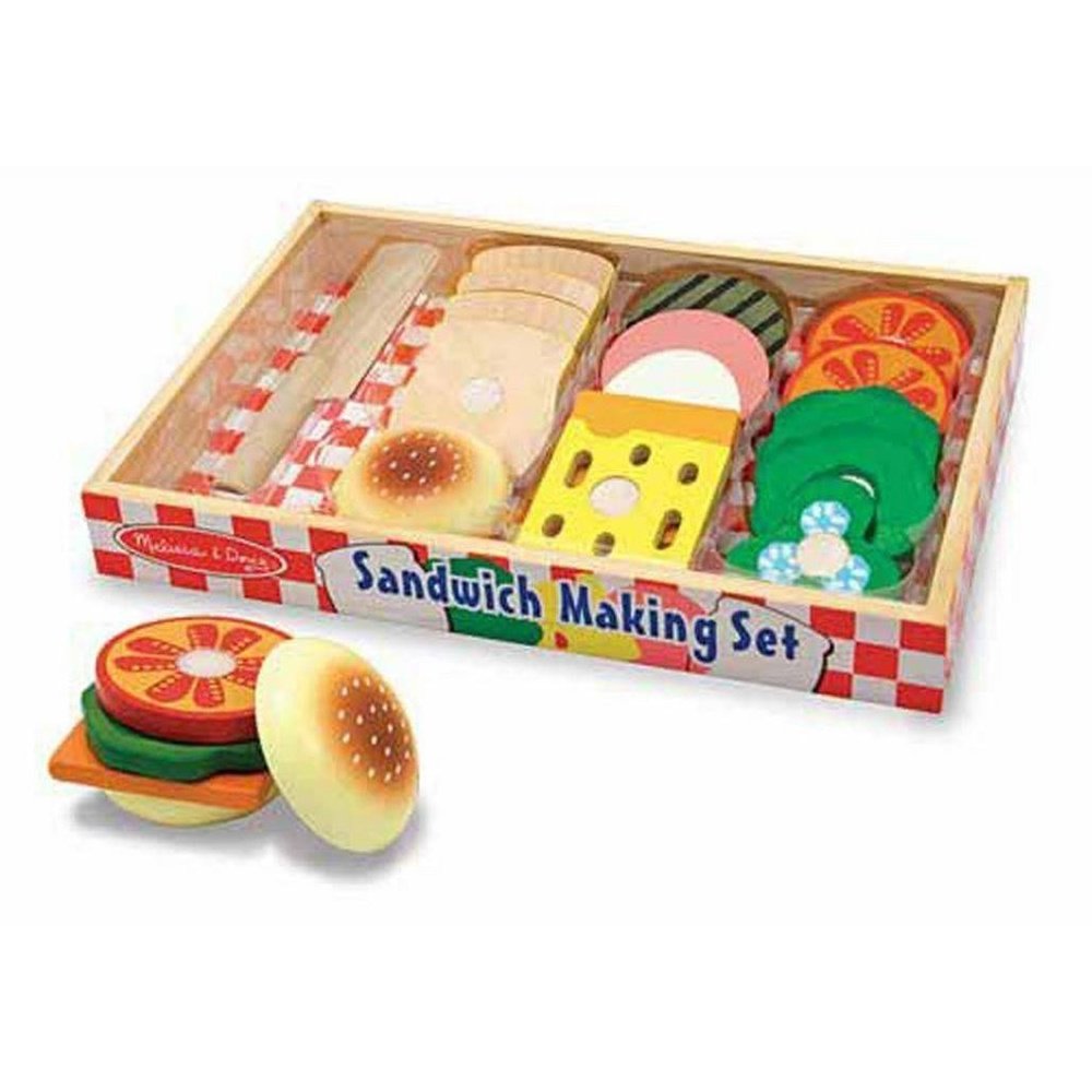 Melissa Doug Sandwich Wooden Play Food Making Set   Melissa And Doug Toys Melissa Doug Sandwich Wooden Play Food Making Set 22093813639 2048x 