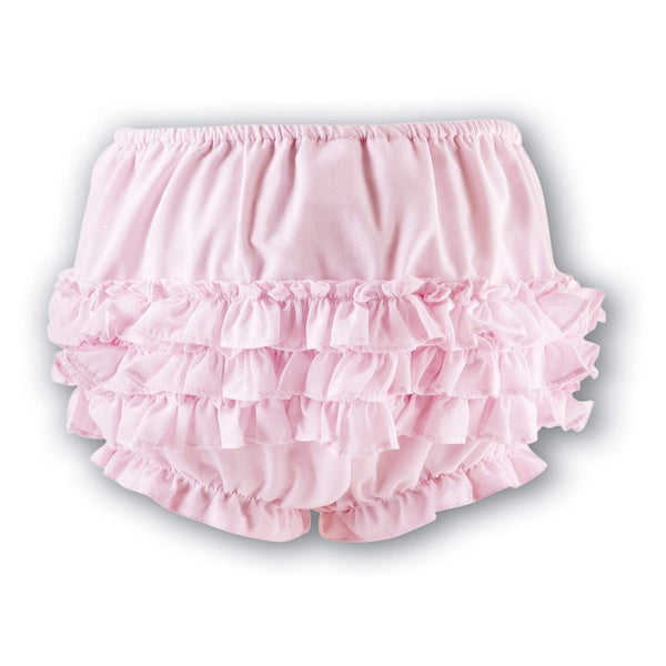 Sarah-Louise Ruffle Panty Pink - Babysupermarket