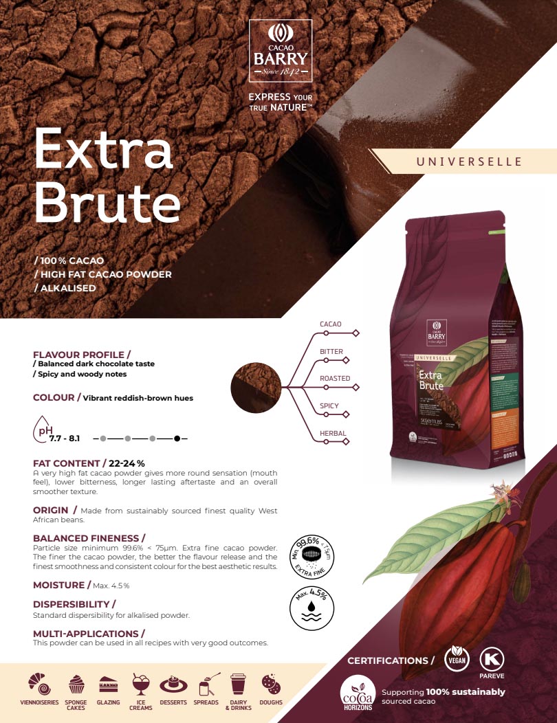 Extra Brute Cocoa Powder 1kg