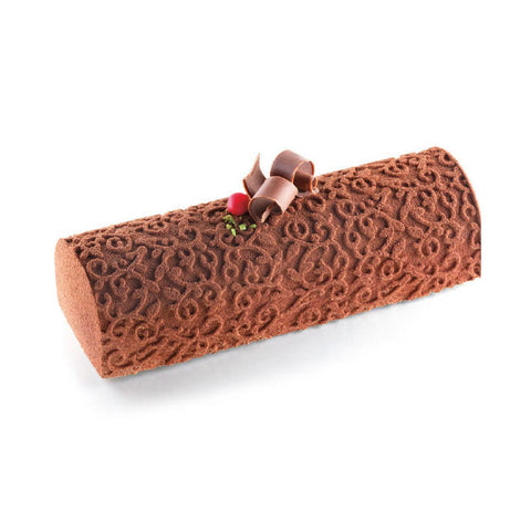 Silikomart Inserto Buche & Yule Log Cake Mold 