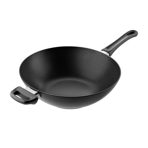 De Buyer - Mineral B Bois Wok en Acier 24 cm - Les Secrets du Chef