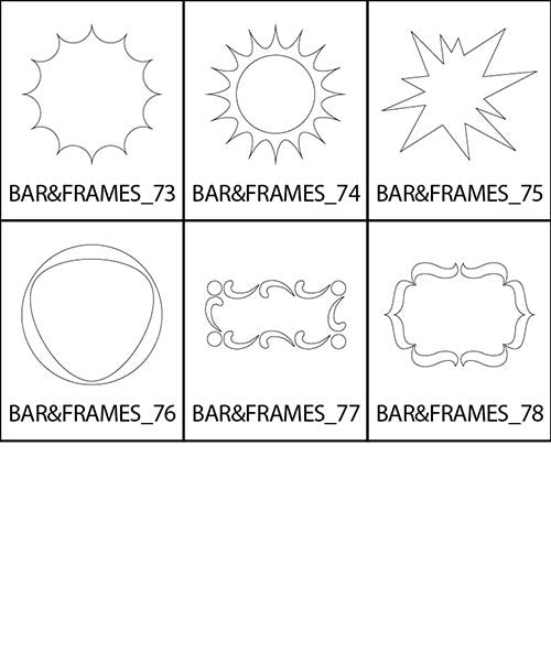 Bars and Frames 9