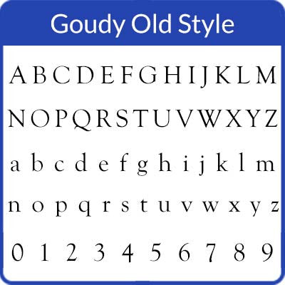 Goudy Old Style