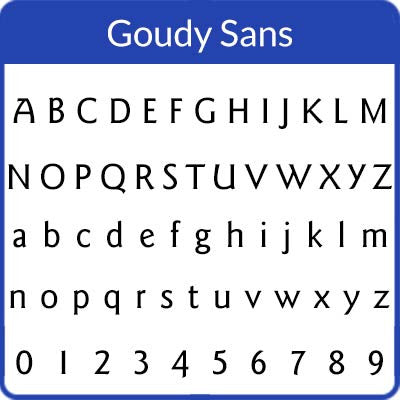 Goudy Sans