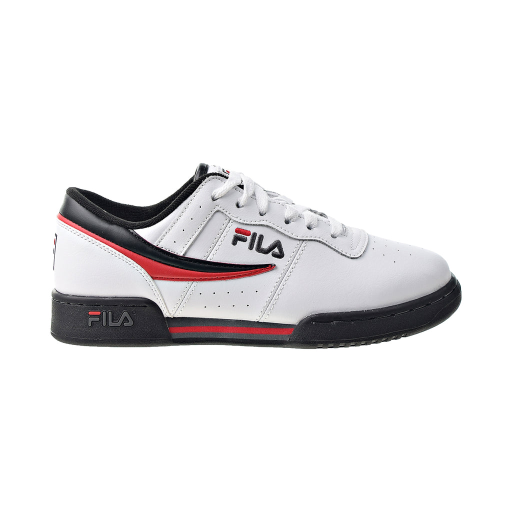 Fila Men's Shoes White-Black-Red