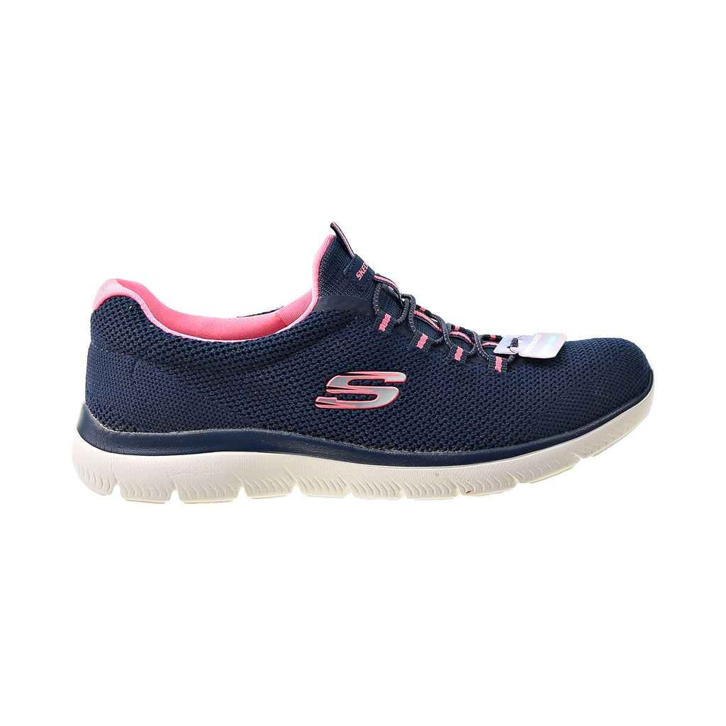 skechers navy pink