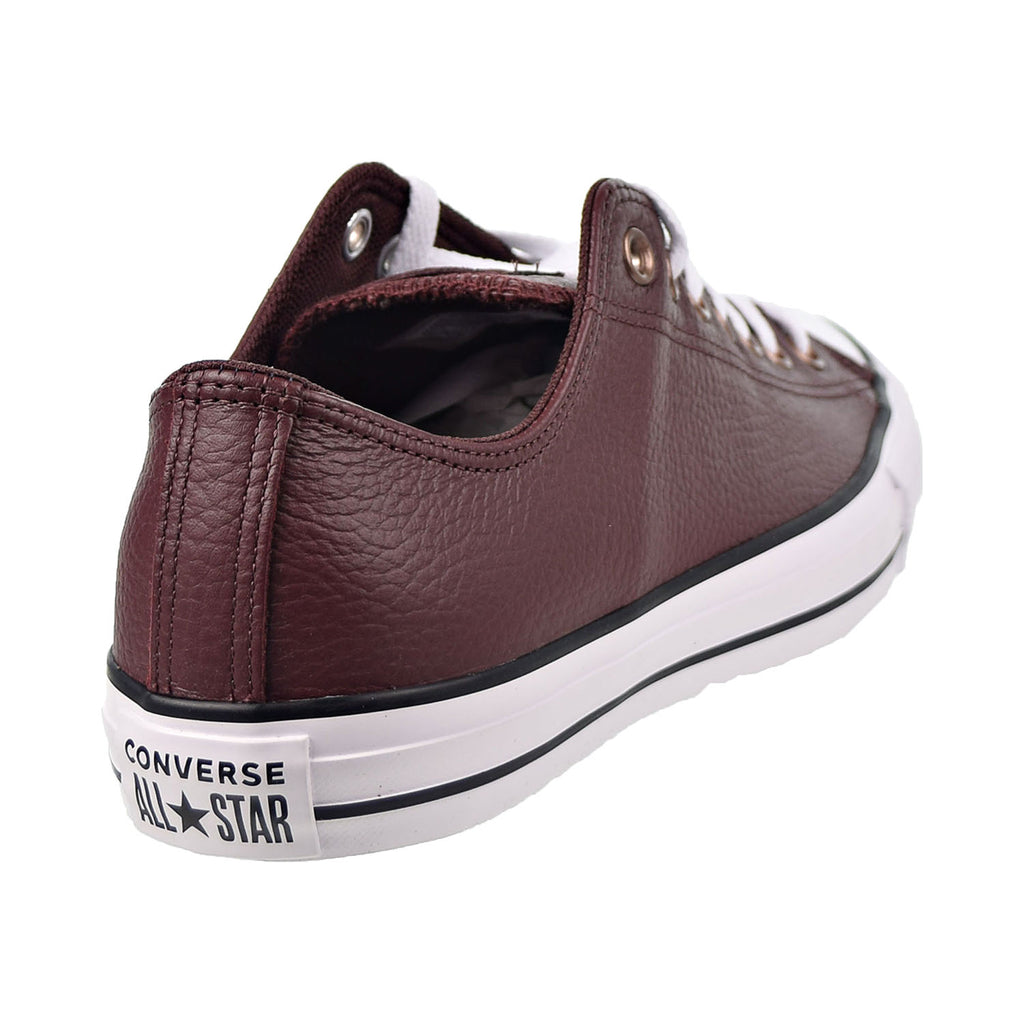 converse chuck taylor all star leather ox plimsolls