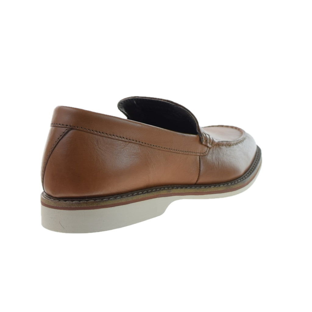 Clarks Atticus Edge Loafers Tan Leather