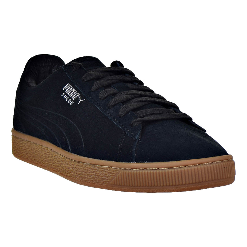 puma suede classic debossed black