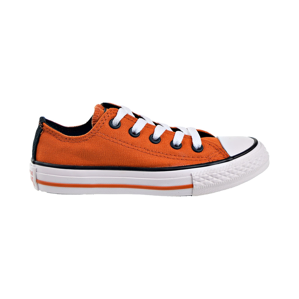 orange and black chuck taylors