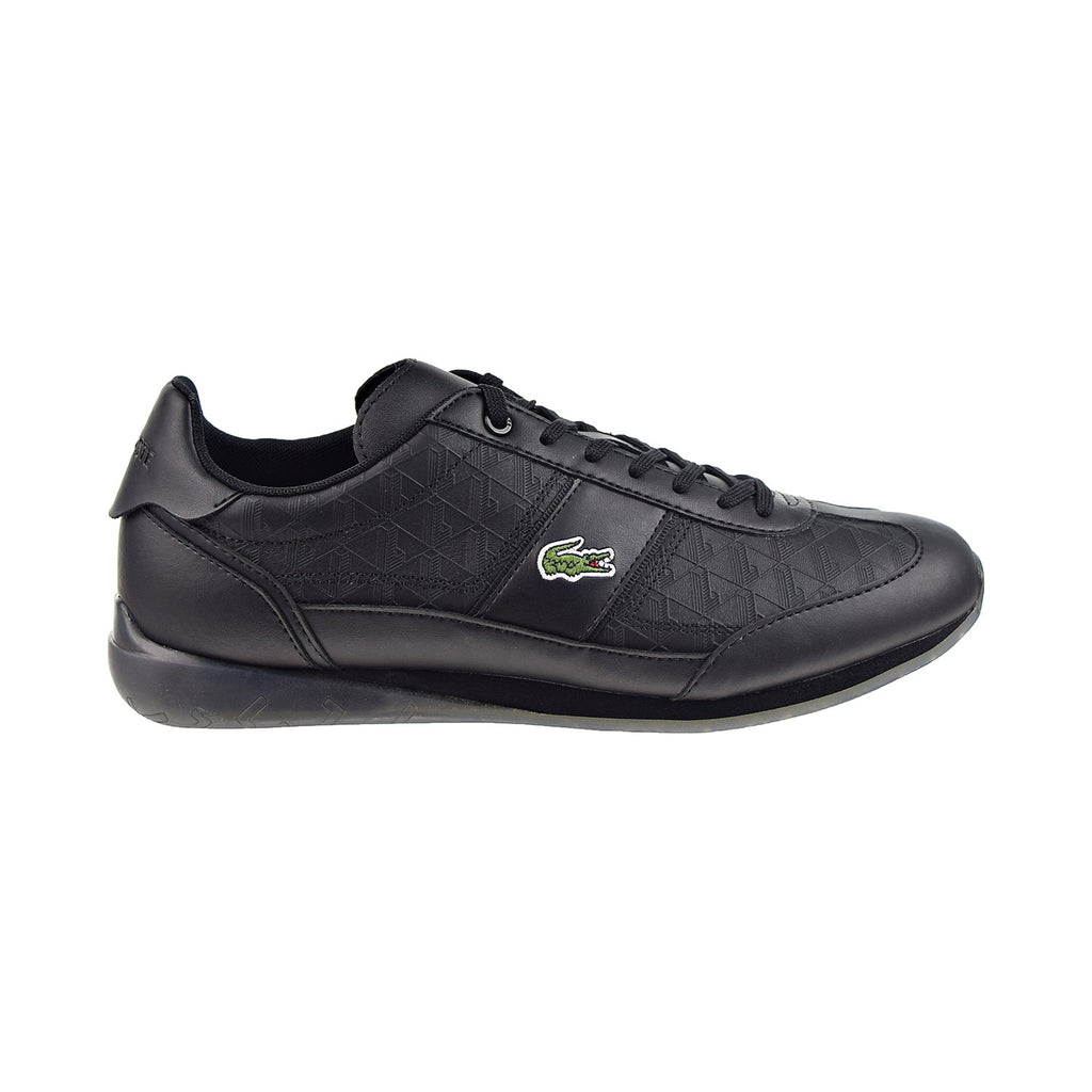 Lacoste Angular 222 5 Leather Men's Shoes Black