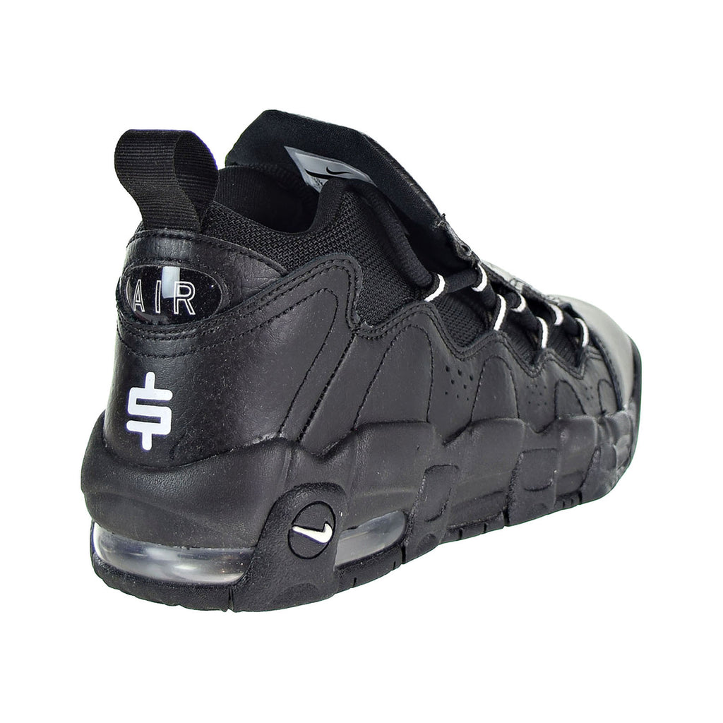 air more money black metallic silver