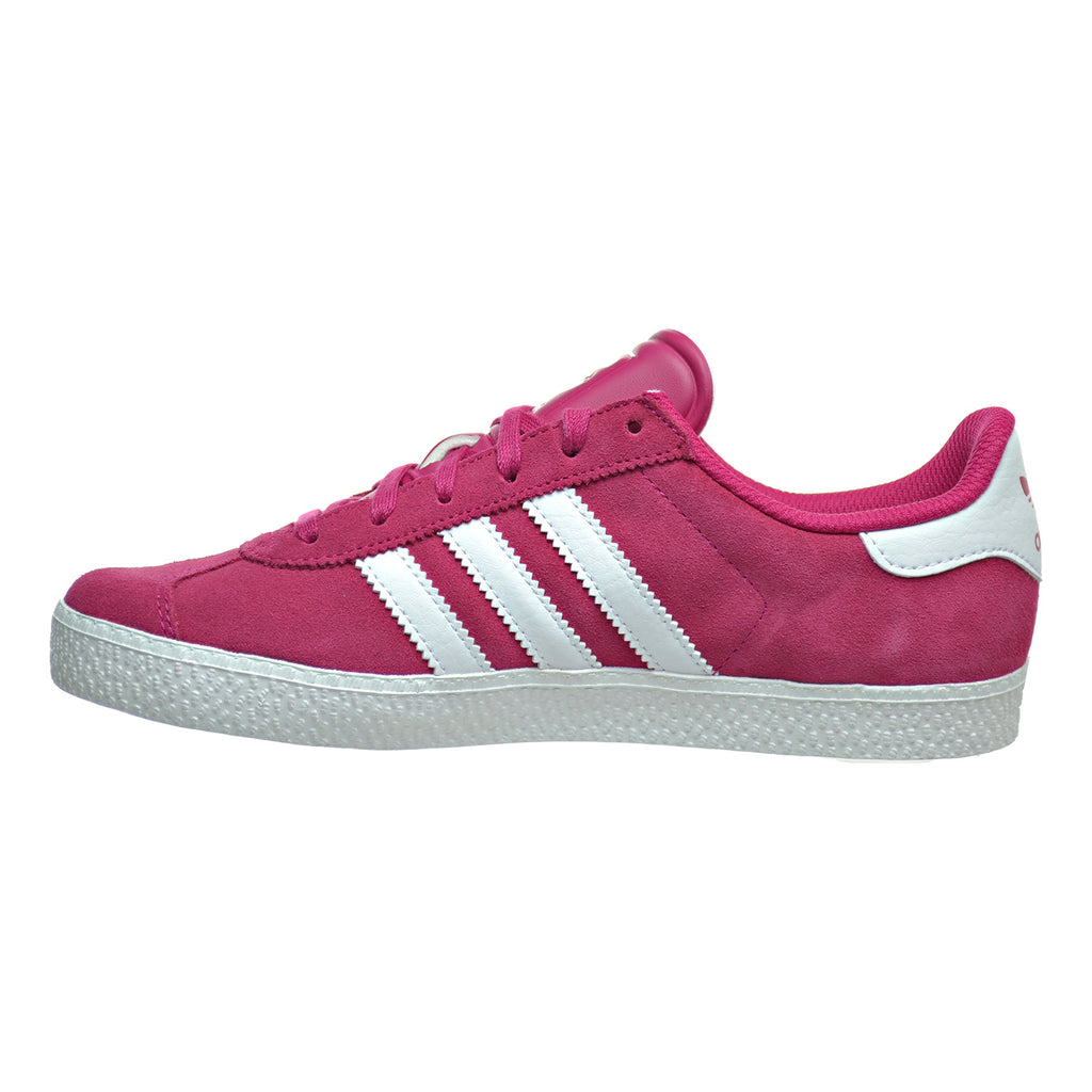 viool pik rechter Adidas Gazelle 2 J Big Kid's Shoes Bold Pink/White/White