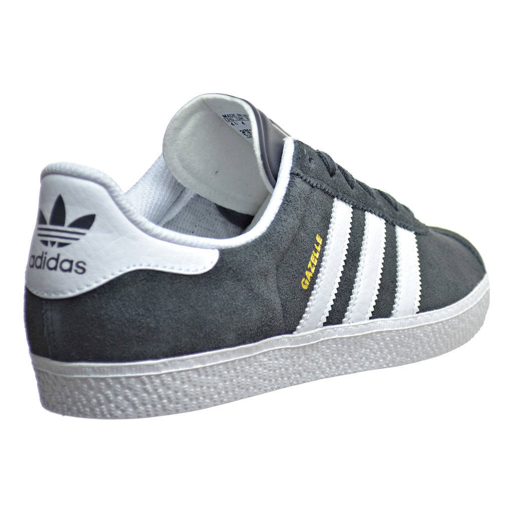 viva Medalla impacto Adidas Gazelle 2 J Big Kid's Shoes Grey/White/White