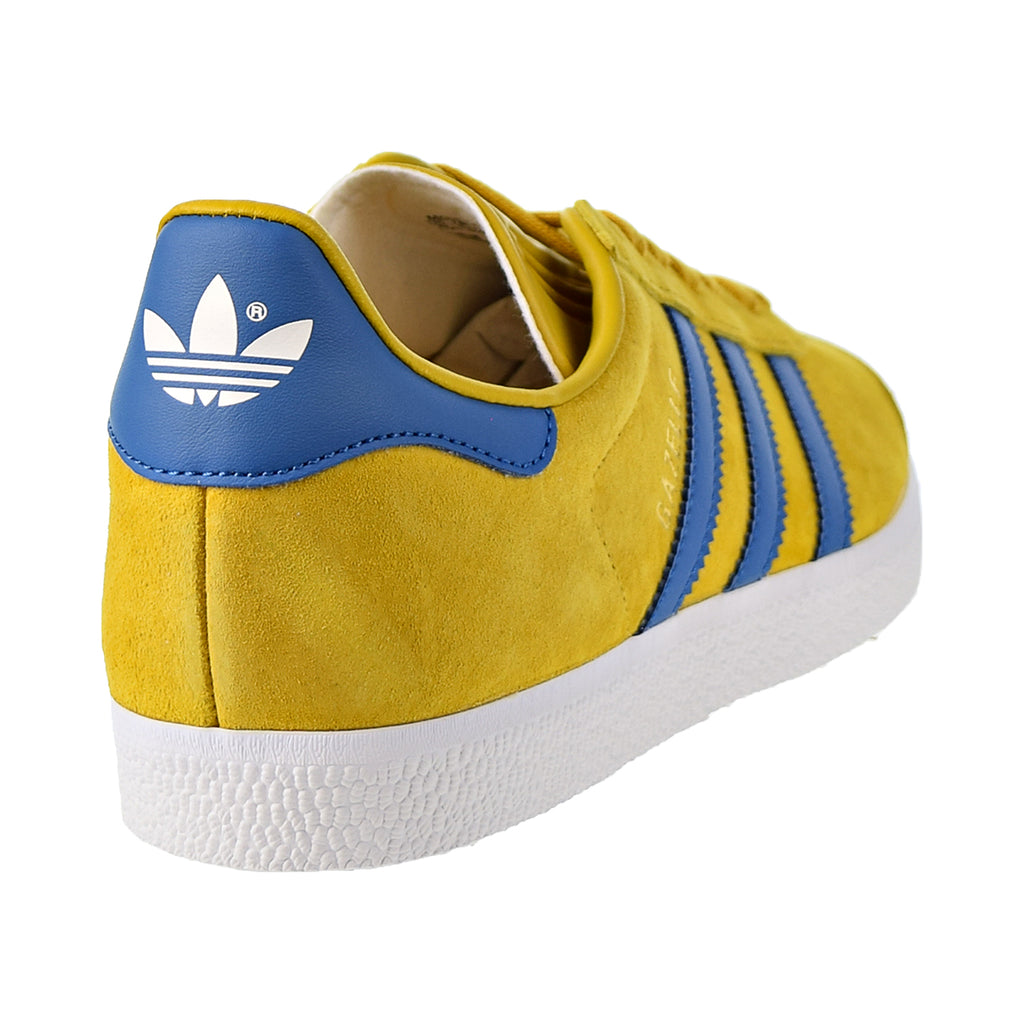 adidas gazelle yellow blue