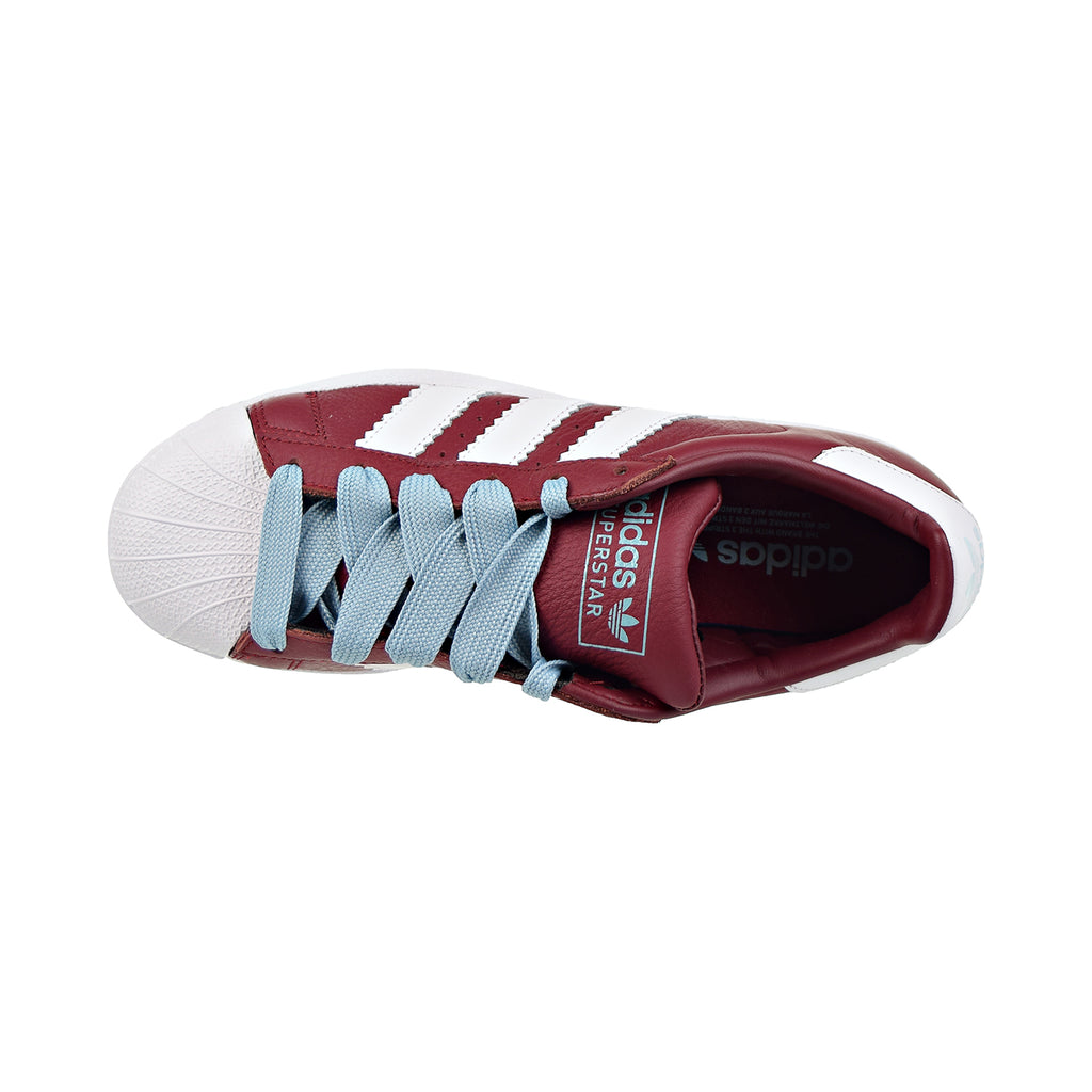 adidas superstar collegiate burgundy