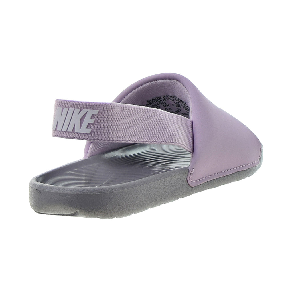 nike kawa slide lilac