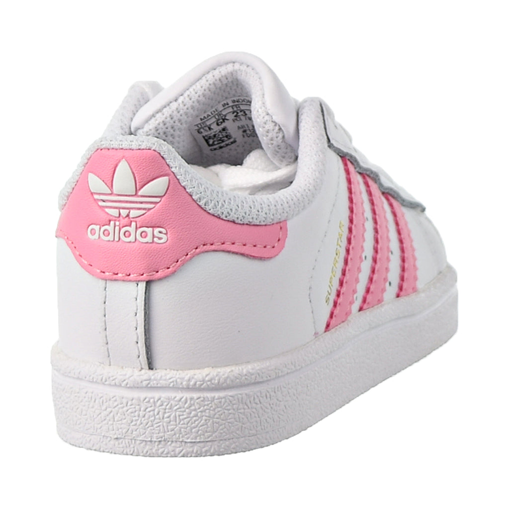 Het hotel fictie Meting Adidas Superstar I Toddler Shoes Footwear White/Light Pink/Gold Metall