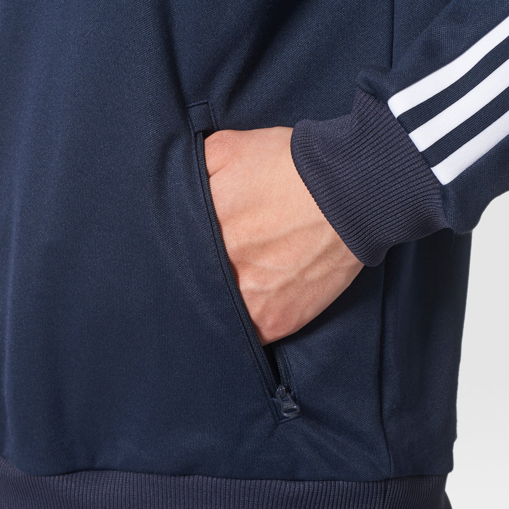 Adidas Men's Originals Minoh Zip Pullover Jacket Legend Ink