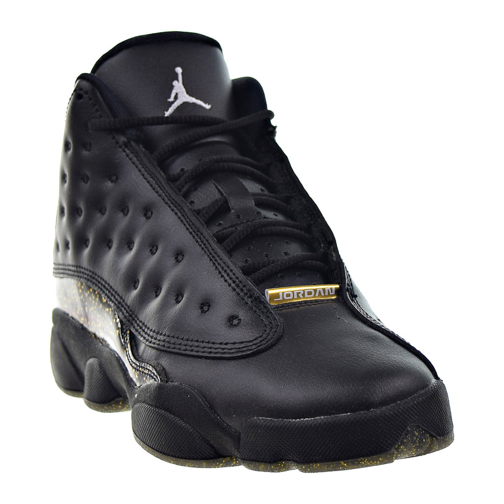 black and gold jordan 13