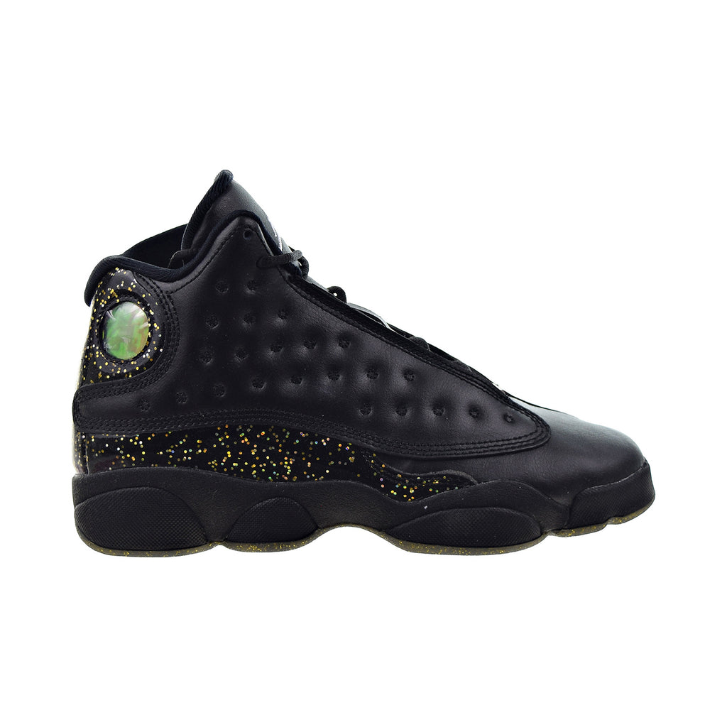 black and gold jordans preschool